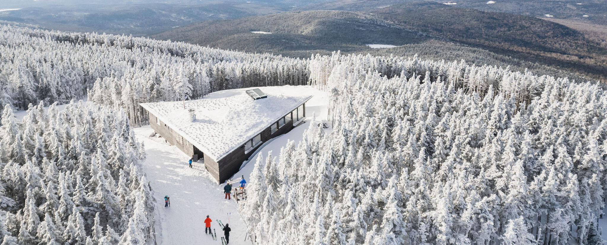 Aerial photo of The Nest