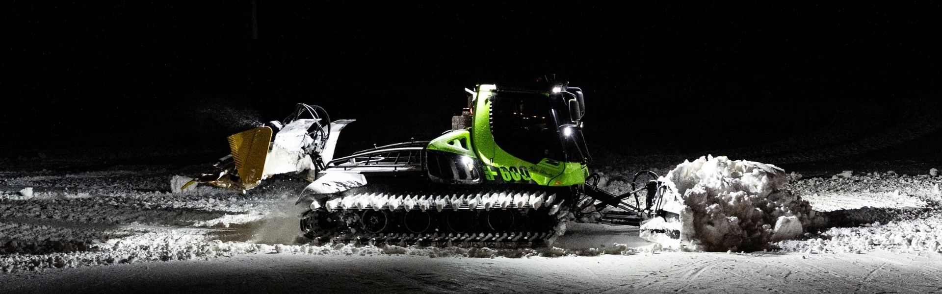 PistenBully eco groomer